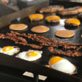 Are there any maintenance tips that should be followed when using the blackstone flat top grill?