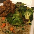 How many calories are in panda express fried rice bowl?