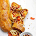 What do you serve with pepperoni rolls?