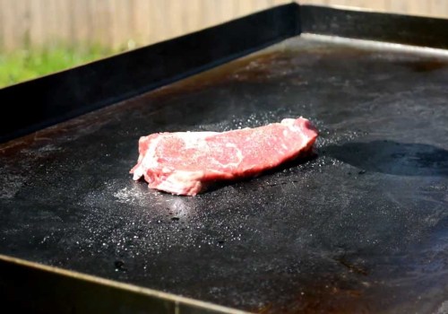 How do i cook steak on my blackstone flat top grill?