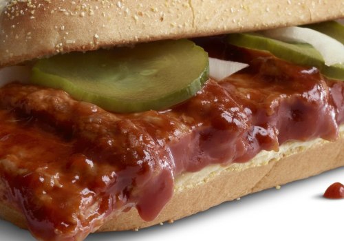 McRib: The Iconic Sandwich's Limited Time Return
