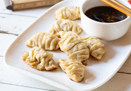 What is traditionally in a chinese dumpling?
